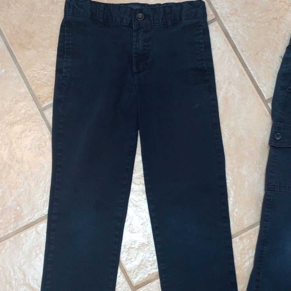 Classic Club By Dillards & Children's Place Navy Kakhi Pants - Modern Fit - Picture 7 of 10